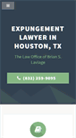 Mobile Screenshot of laviagelaw.com